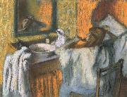 Edgar Degas Woman at her toilette Spain oil painting artist